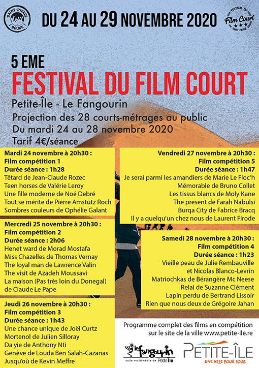 Flyer festival du film court