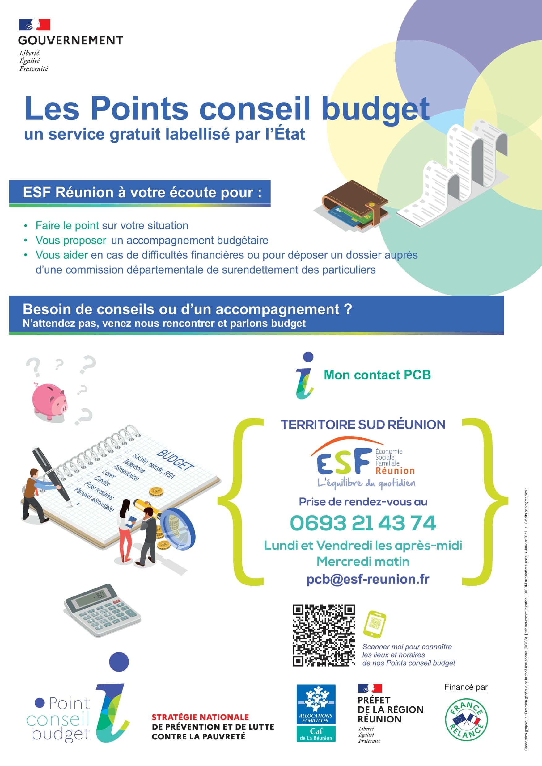 affiche point conseil budget