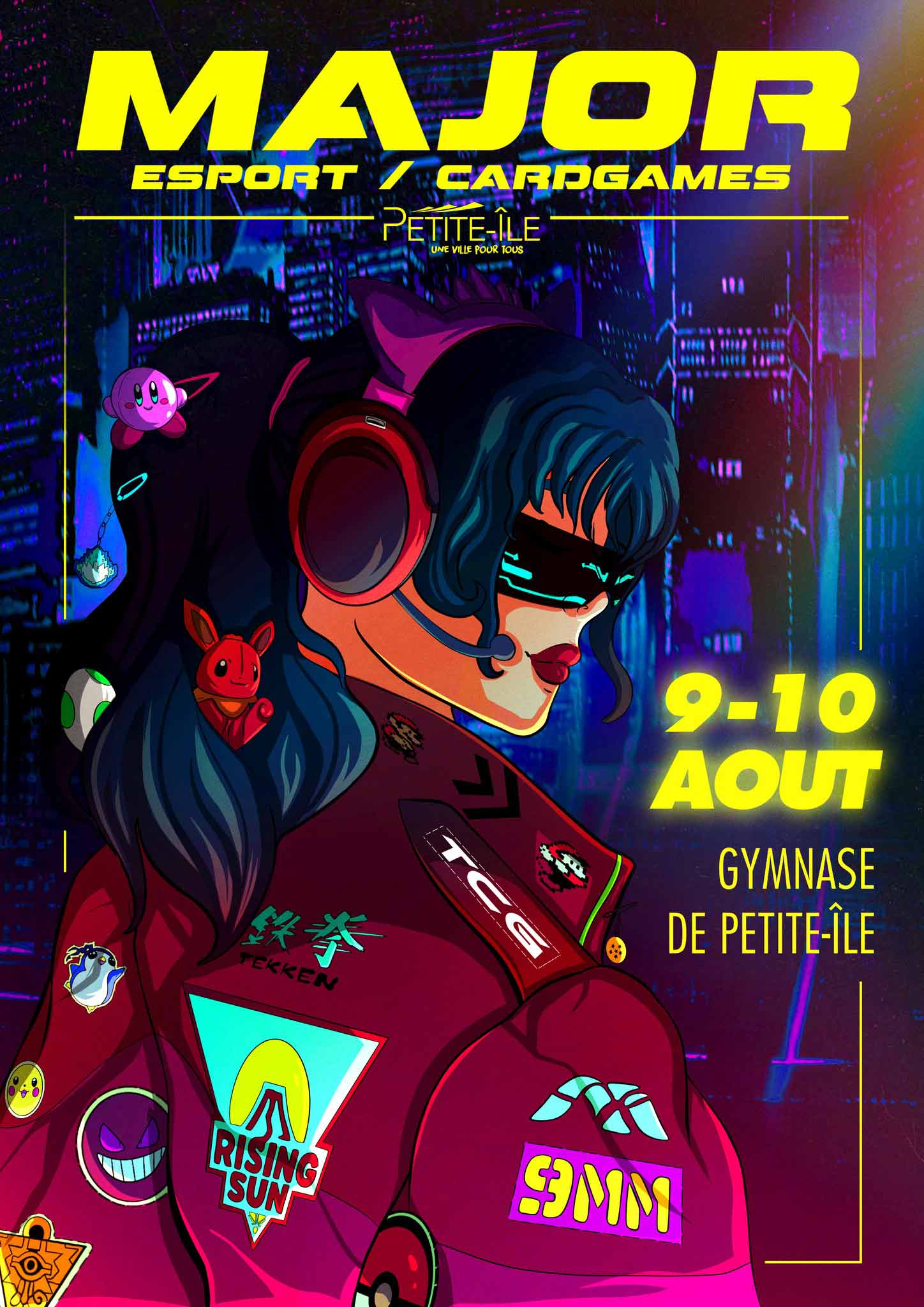 Affiche major esport/cardgames