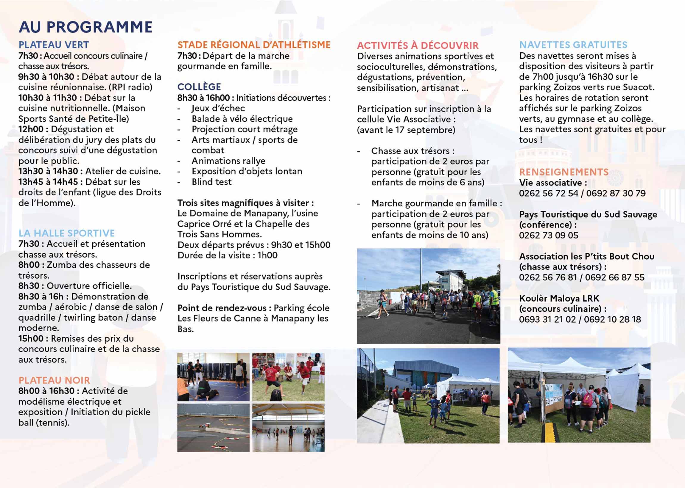Flyer rverso - Flyer journée européenne du patrimoine et des associations