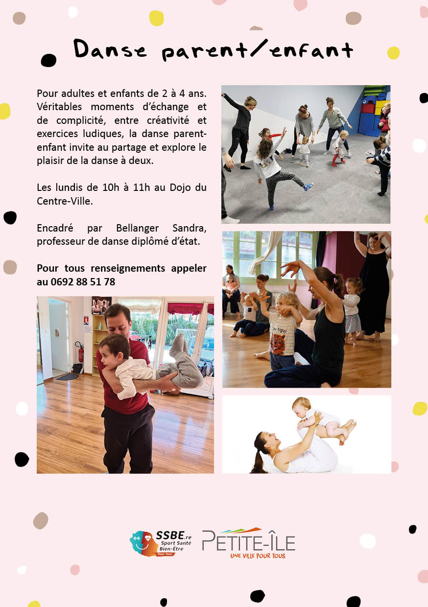 Flyer danse parents enfant