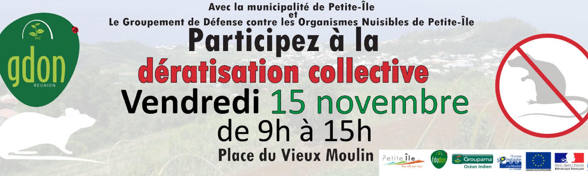 bandeau dératisation du vendredi 15 novembre