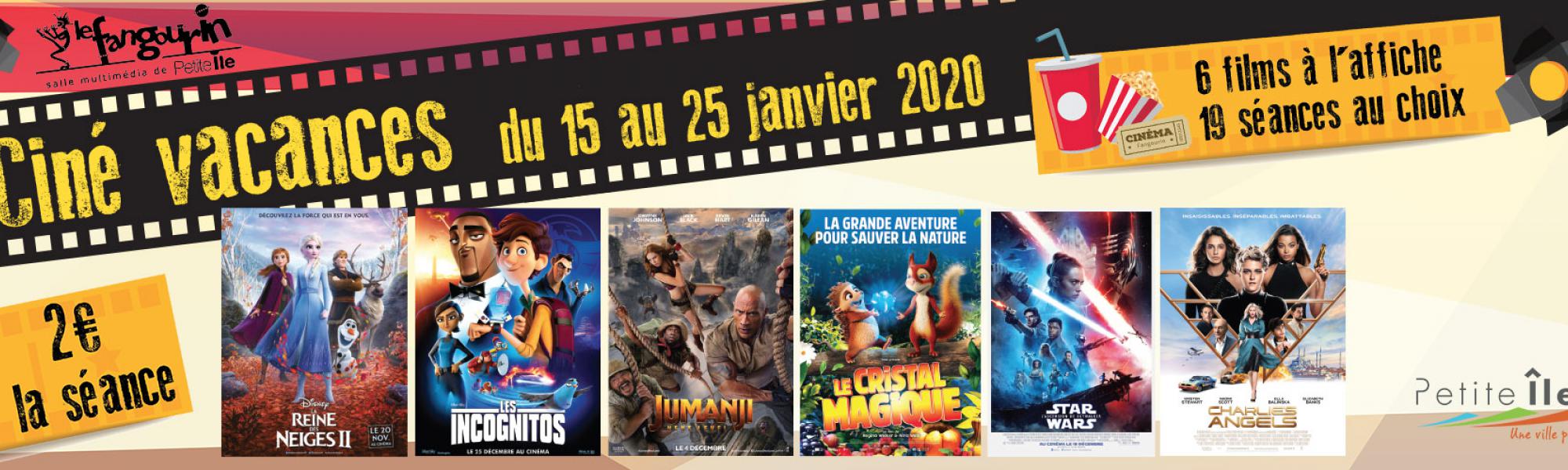 Bandeau ciné vacances