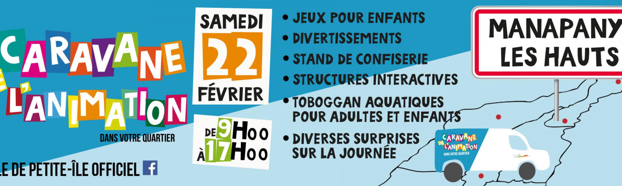 Bandeau caravane de l'animation du 22 février 