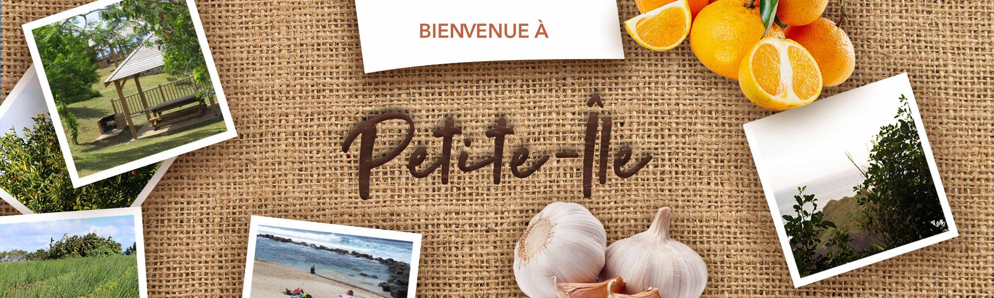slide bienvenue à Petite-Île