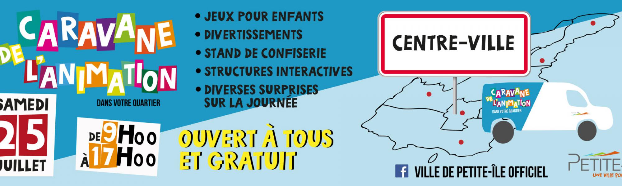 4x3 caravane de l'animation du 25 juillet 2020