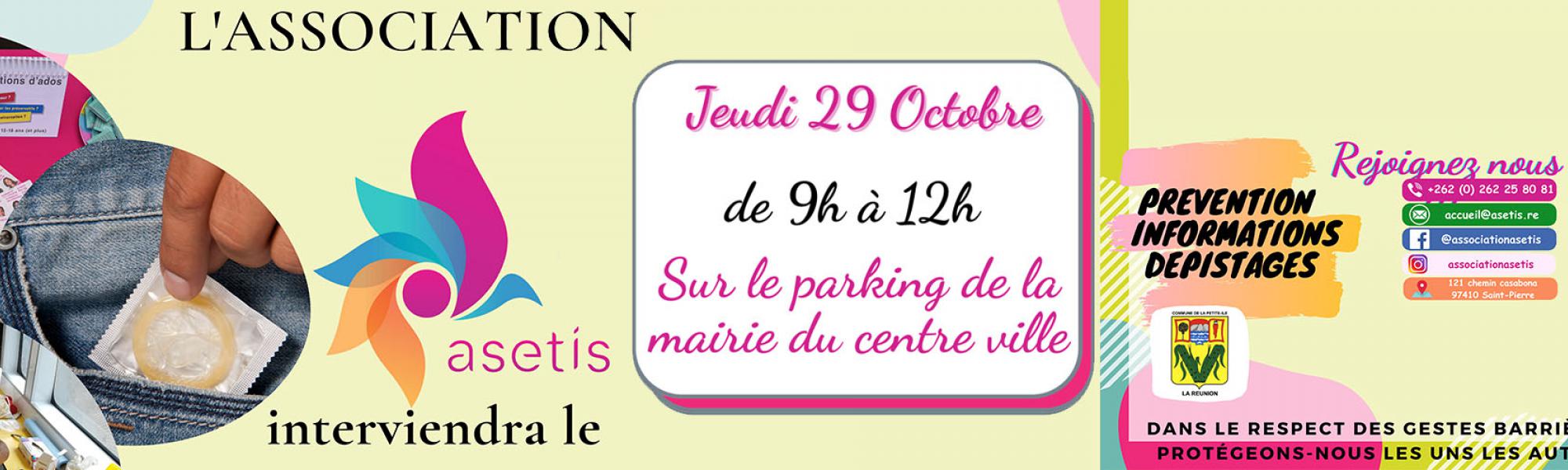 Bandeau association Asetis