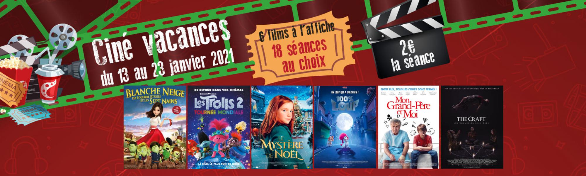 Bandeau ciné vacances
