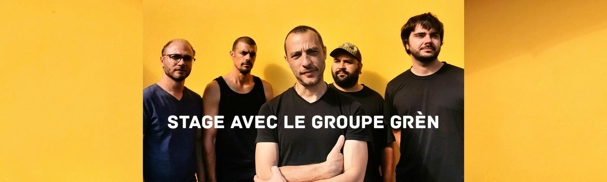 Bandeau STAGE avec le Groupe GRÈN SÉMÉ