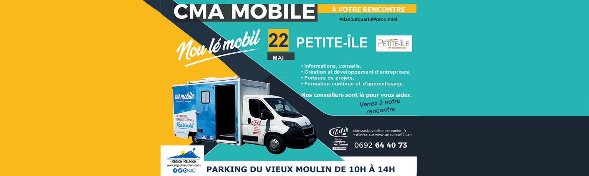 Bandeau CMA Mobile du lundi 22 mai 2023