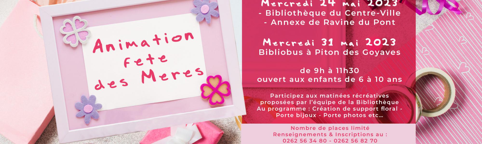 Animation fête des mères