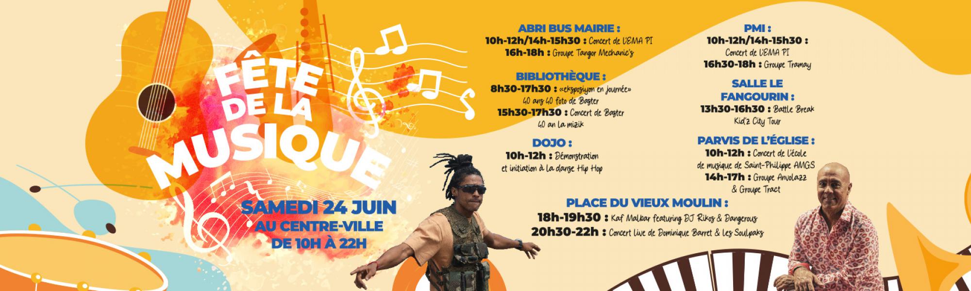 Bandeau fête de la musique