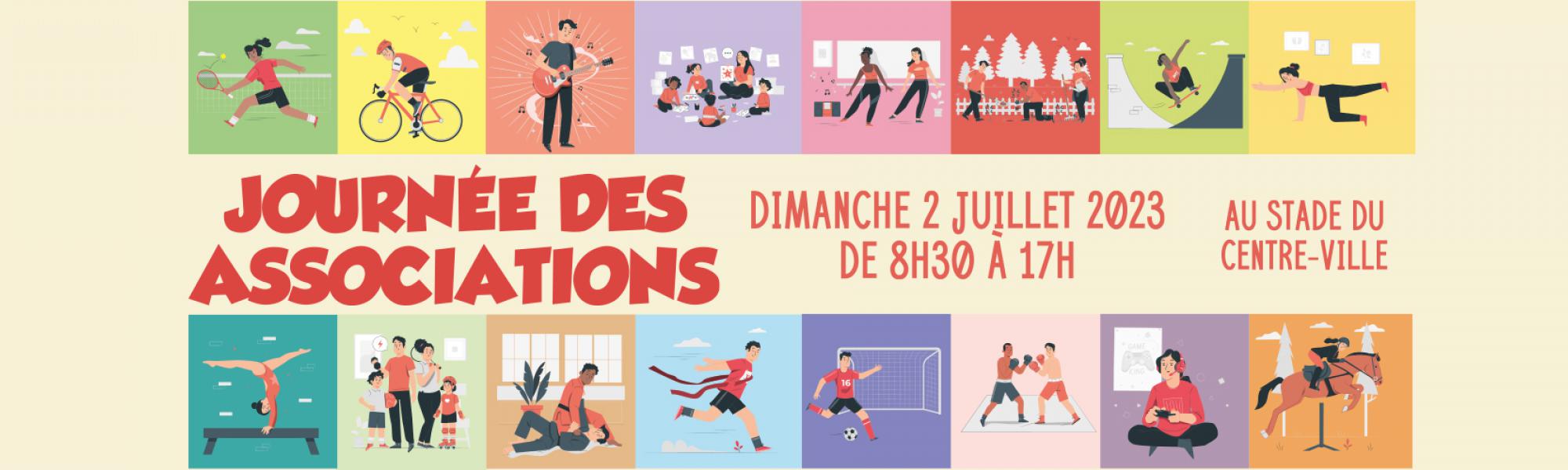 Bandeau journée des associations