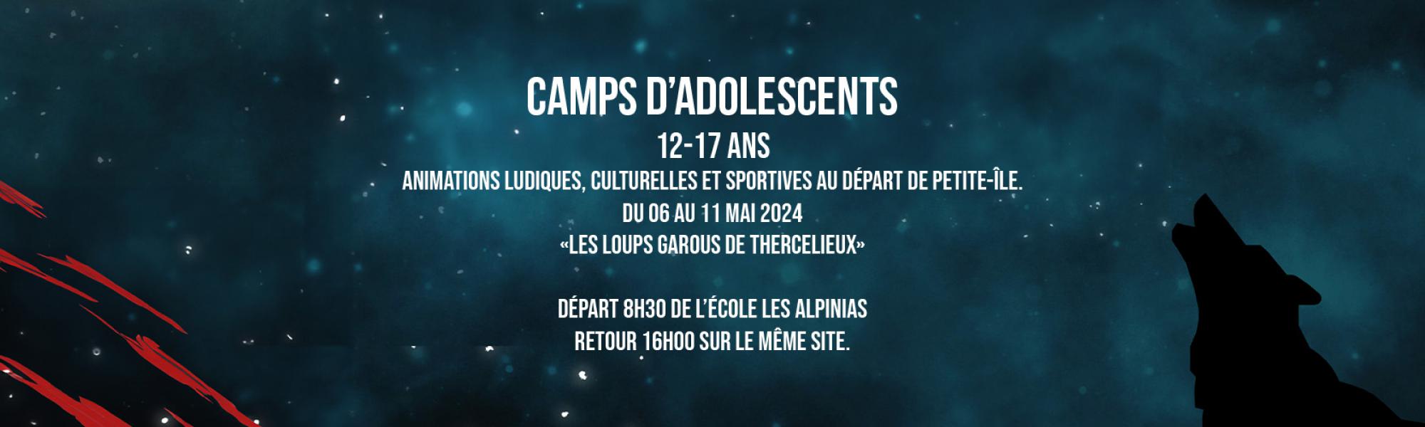 Camps d'ados