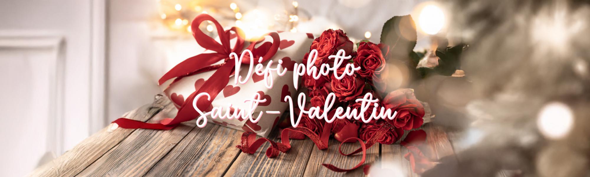 Bandeau défi photo Saint-Valentin