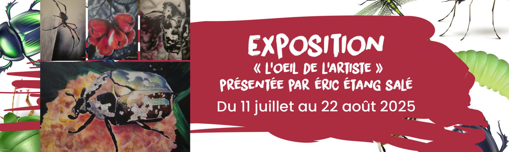 Exposition d'Éric étang salé