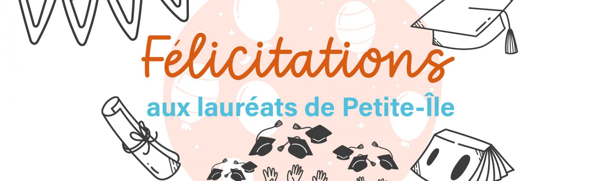 Félicitations aux lauréats