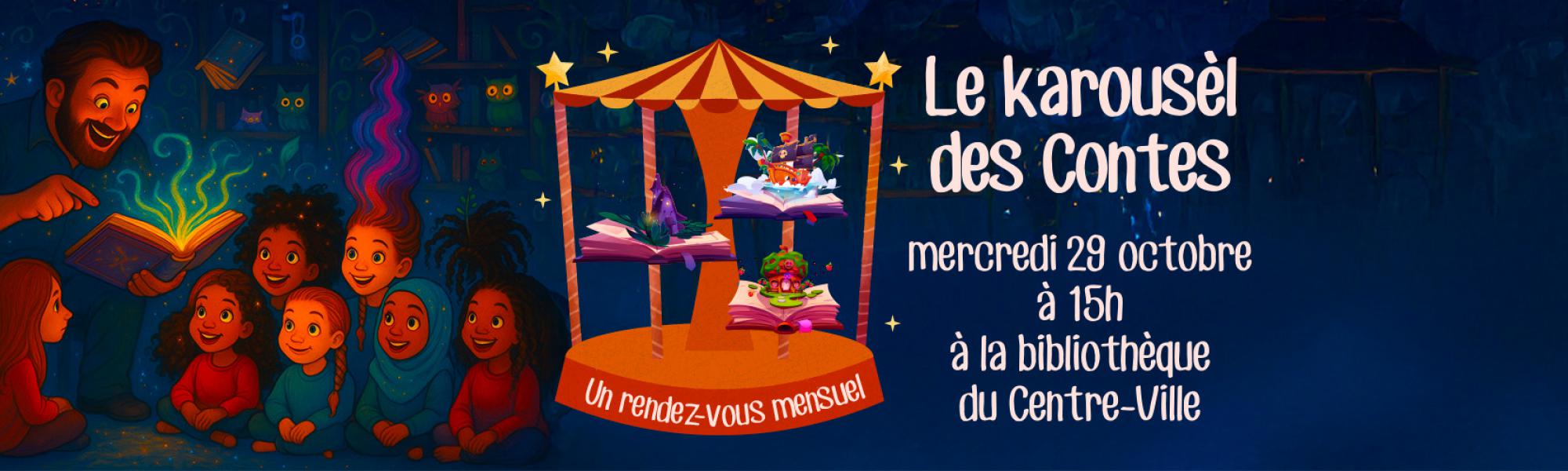 Bandeau karousèl de contes