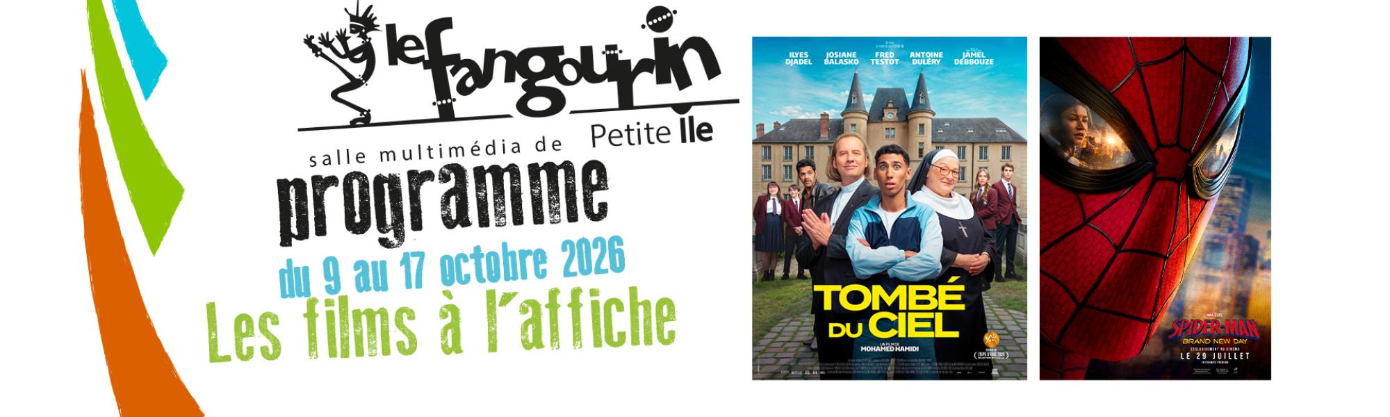 Programme cinéma du 9 au 17 octobre