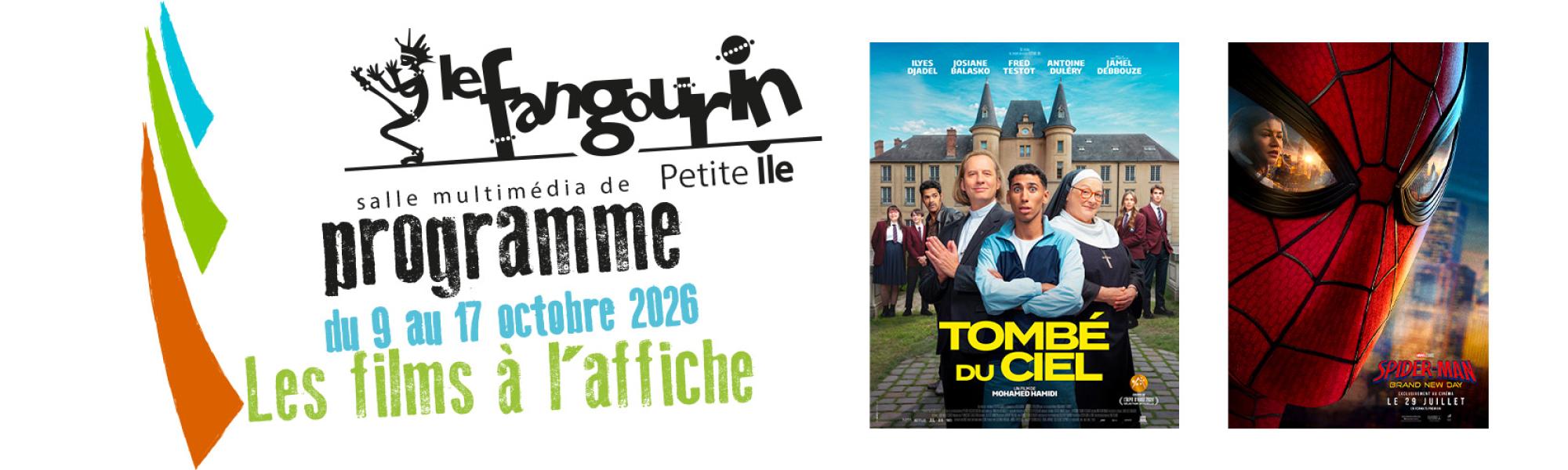 Bandeau cinéma du mois d'octobre 2026