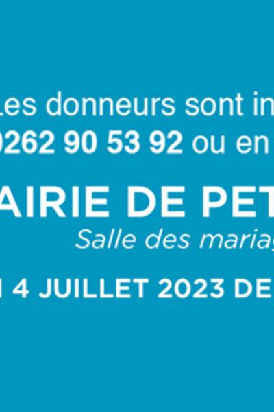 Bandeau site don du sang 4 juillet 2023