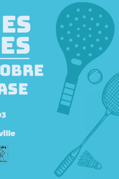 Bandeau tournoi des  raquettes 