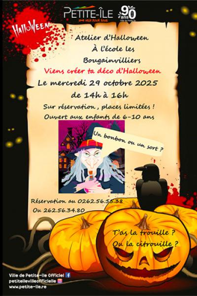 Bandeau atelier Halloween