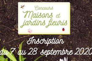 Bandeau concours maisons et jardins fleuris