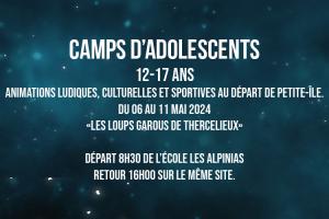 Camps d'ados