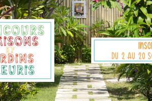Bandeau concours maisons et jardins fleuris