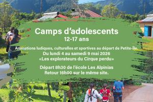 Bandeau camps d'adolescents