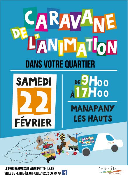 flyer caravane de l'animation du 22 février - recto