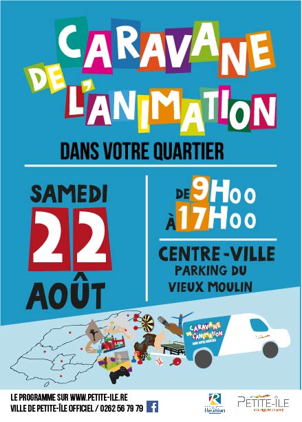 Flyer recto caravane de l'animation du 22 août 2020