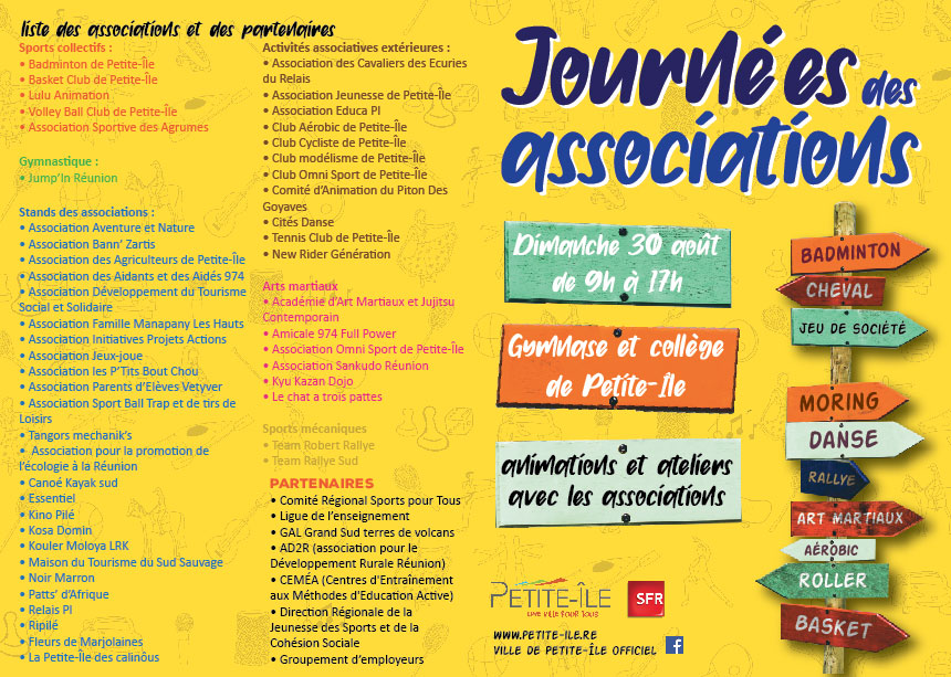 flyer recto Journées des associations