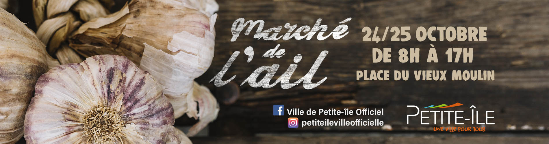Bandeau marché de l'ail