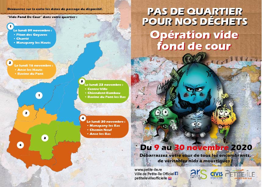 Flyer pas de quartier pour nos déchets-recto