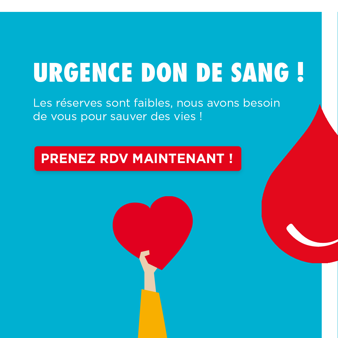 Don du sang du 22 et 30 septembre