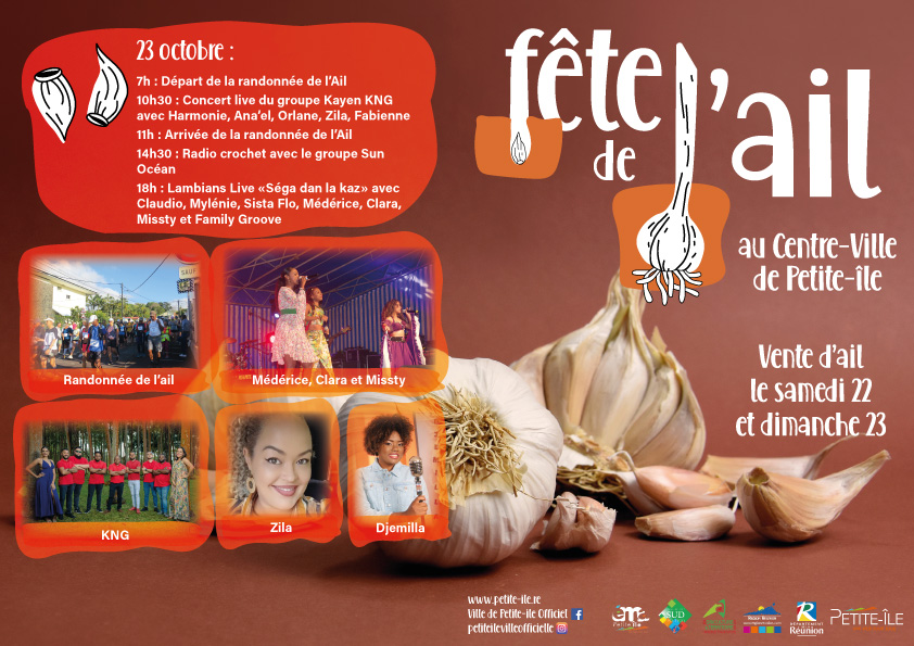 Flyer fête de l'ail - Recto