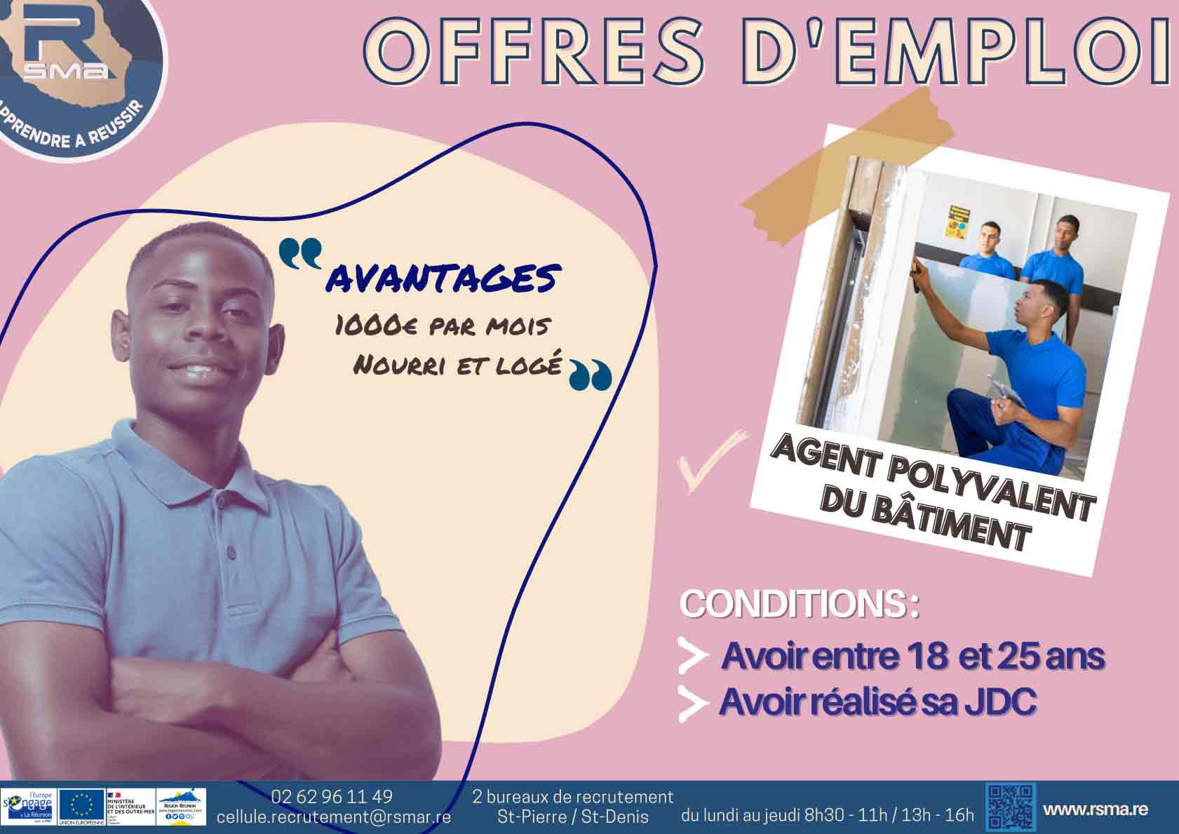 Offre de formation - Agent polyvalent du bâtiment