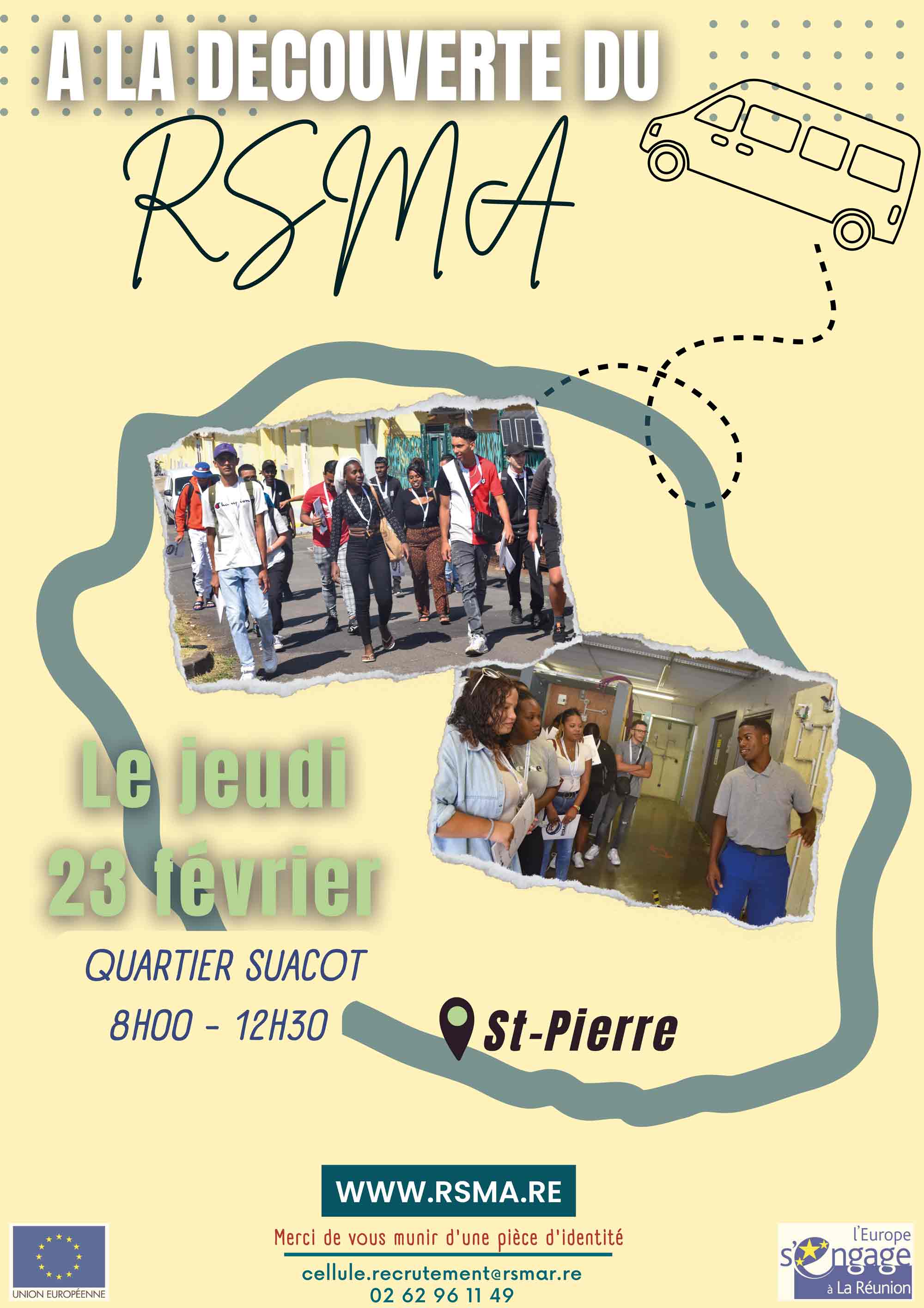 A la découverte du RSMMA à Saint-Pierre le jeudi 23 février