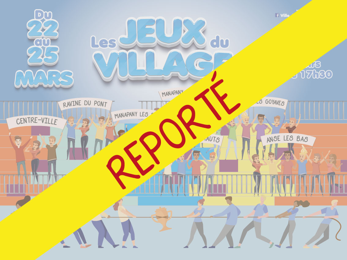 Les jeux du village reporté