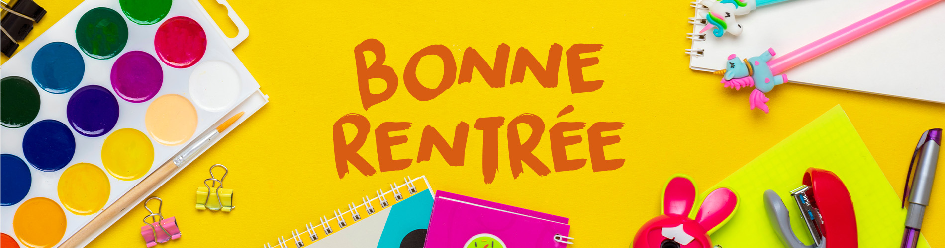 Bandeau rentrée scolaire