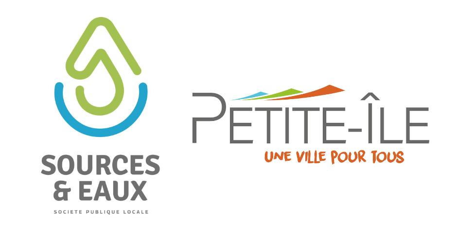 logo sources et eaux et Petite-Île