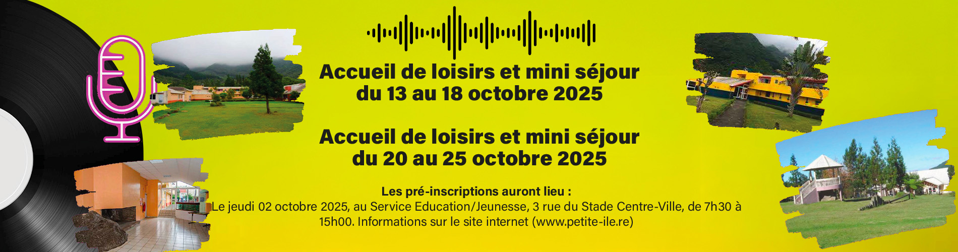 Bandeau Séjour vacances au mois d’octobre 2025