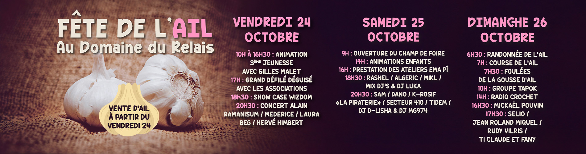 fête de l'ail 2025