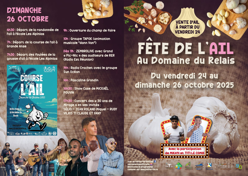 flyer fête de l'ail 2025 2
