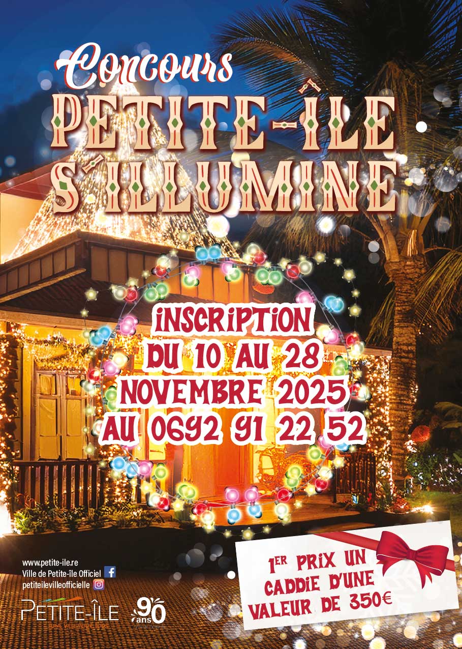 Flyer Concours Petite-Île s'illumine - Recto