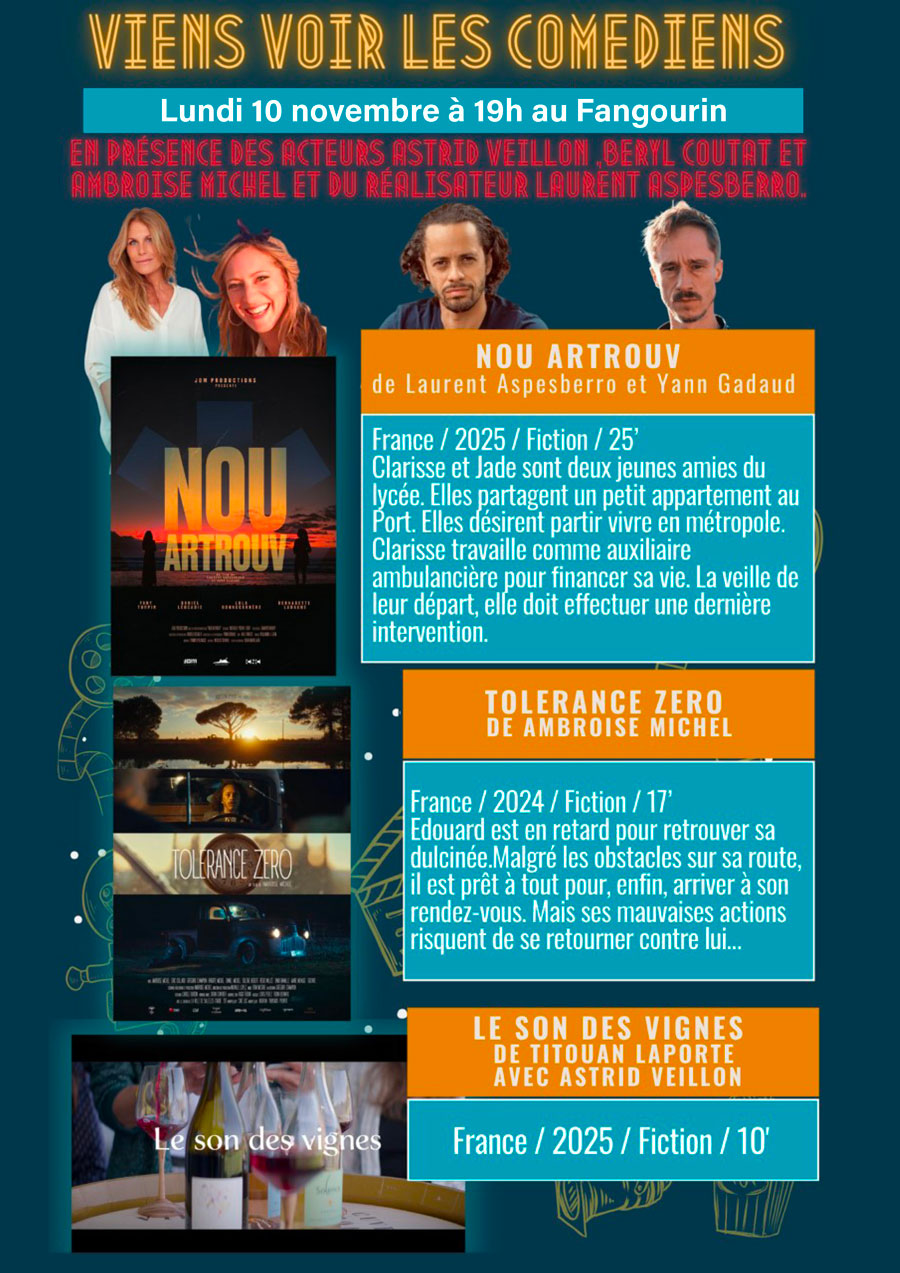 Flyer festival du film court - 2