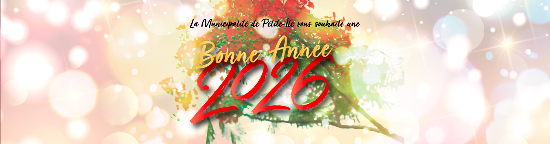 Bandeau Bonne année 2026