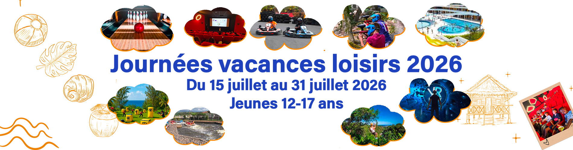 Programme journées vacances loisirs juillet 2026